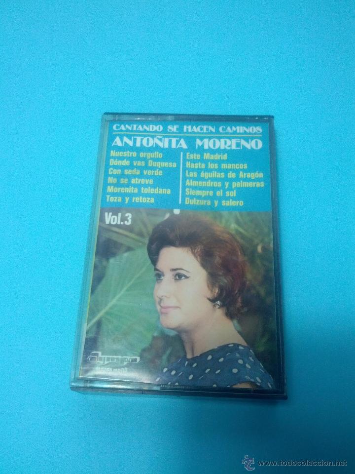 Casetes antiguos: Cassette Anto&ntilde;ita Moreno - Foto 1