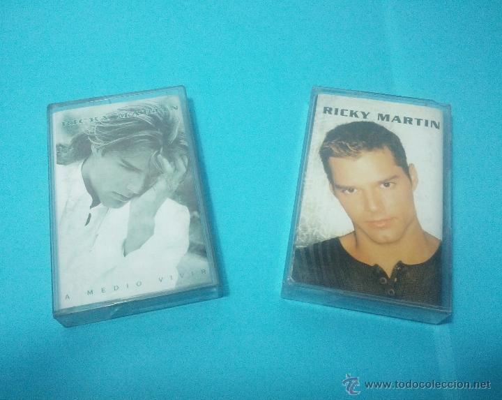 Casetes antiguos: Lote Cassettes Ricky Martin - Foto 1
