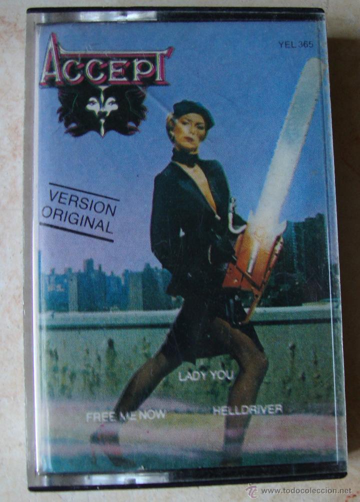 Casetes antiguos: ACCEPT - ACCEPT - CASSETTE EDICION ESPA&Ntilde;OLA - Foto 1