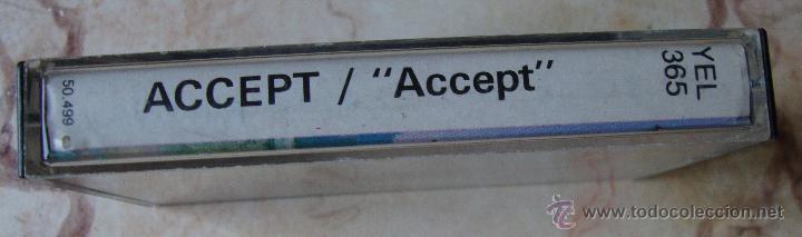 Casetes antiguos: ACCEPT - ACCEPT - CASSETTE EDICION ESPA&Ntilde;OLA - Foto 3
