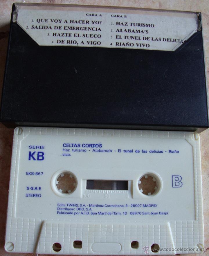 Casetes antiguos: CELTAS CORTOS - GRANDES EXITOS - CINTA CASETTE - Foto 2