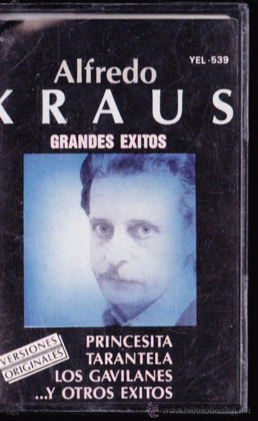 Casetes antiguos: CASSETE , ALFREDO KRAUS GRANDES EXITOS  . - Foto 1