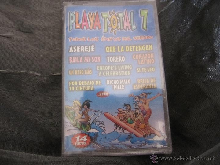 Casetes antiguos: PLAYA TOTAL 7 - EXITOS DEL VERANO-precintado nuevo a estrenar - Foto 1