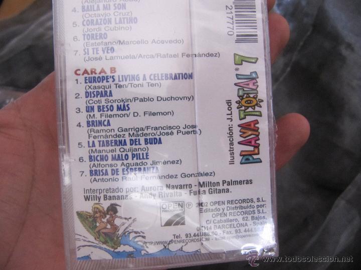 Casetes antiguos: PLAYA TOTAL 7 - EXITOS DEL VERANO-precintado nuevo a estrenar - Foto 3