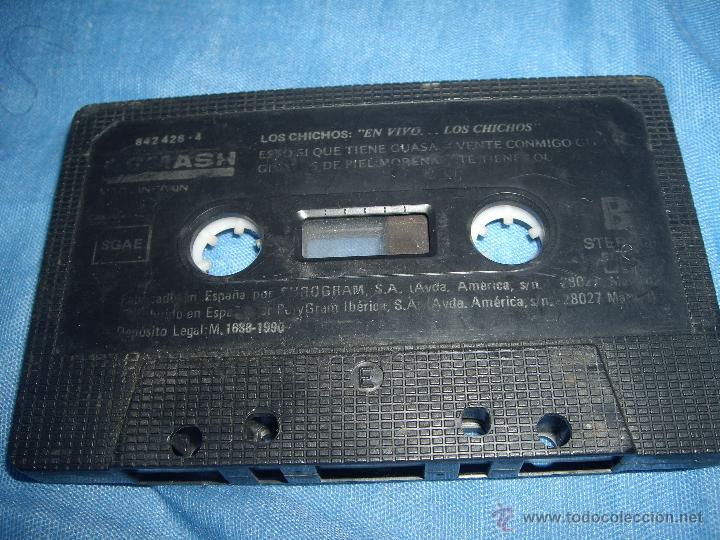 Casetes antiguos: LOS CHICHOS-EN VIVO - Foto 1