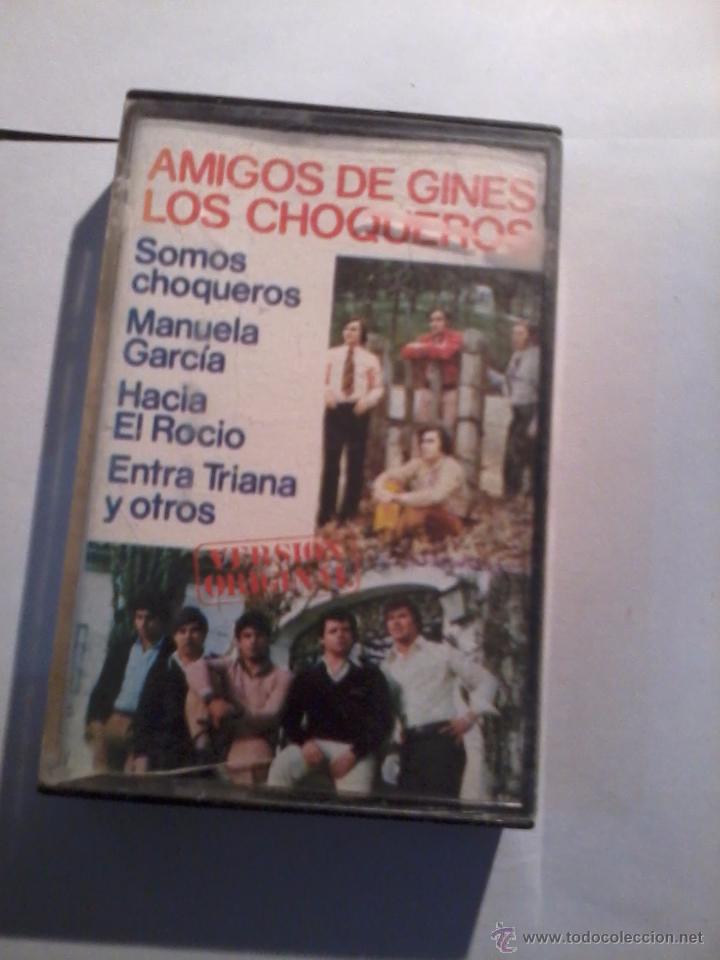 Casetes antiguos: CASET. AMIGOS DE GINES . LOS CHOQUEROS C25F - Foto 1