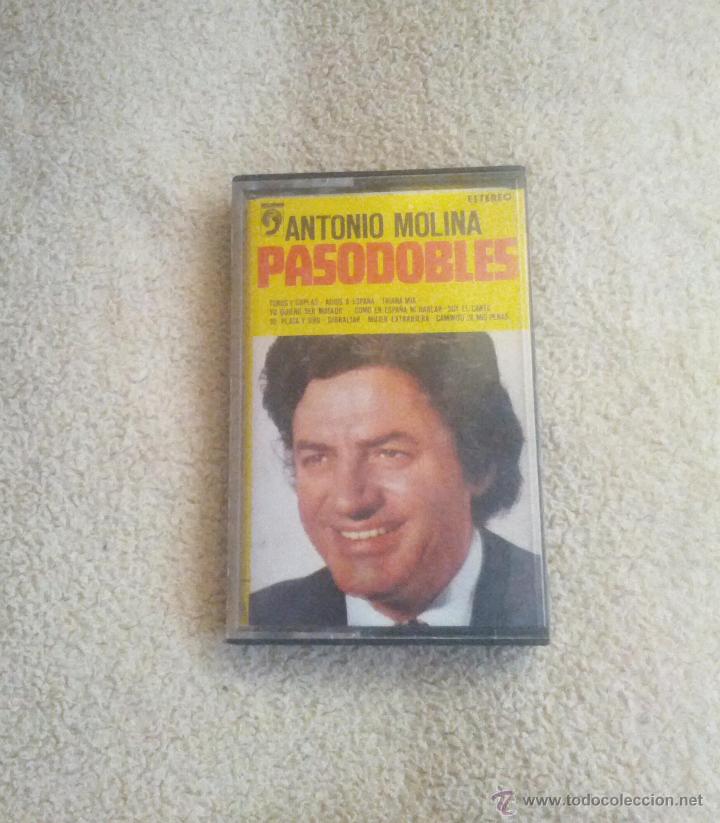Casetes antiguos: ANTONIO MOLINA - PASODOBLES - Foto 1