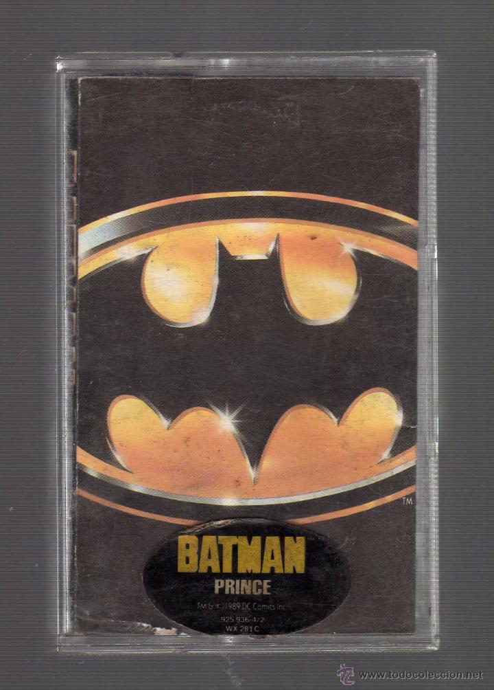 Casetes antiguos: CASSETTE: B.S.O. DE LA PEL&Iacute;CULA BATMAN (PRINCE) - warner bros records, 1989