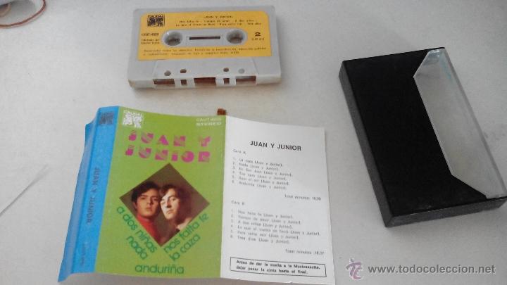 Casetes antiguos: JUAN Y JUNIOR - CAUDAL - MUY DIFICIL - Foto 1