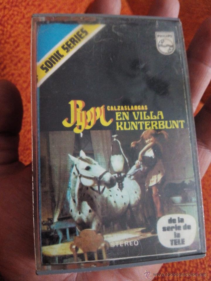 Casetes antiguos: Cinta Casette PIPPI CALZASLARGAS - Foto 1