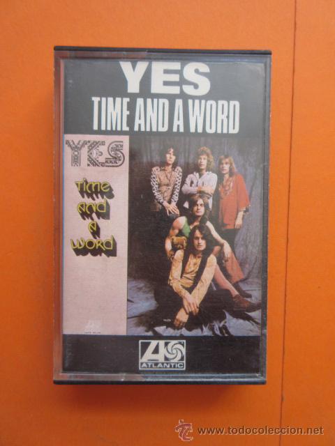 Casetes antiguos: CINTA CASETTE YES TIME AND A WORD - Foto 1