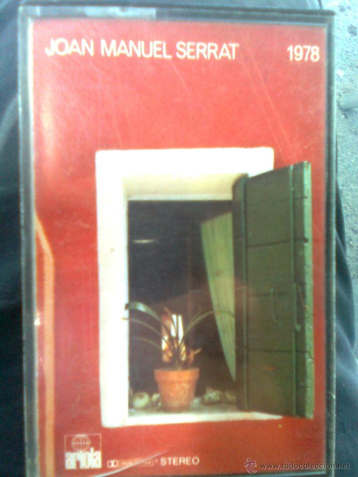 Casetes antiguos: Joan Manuel Serrat - 1978 (Ariola, 1978) - Foto 1