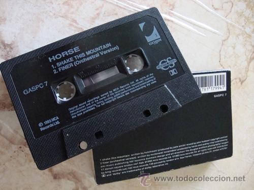 Casetes antiguos: HORSE - SHAKE THIS MOUNTAIN - CASSETTE SINGLE - Foto 2