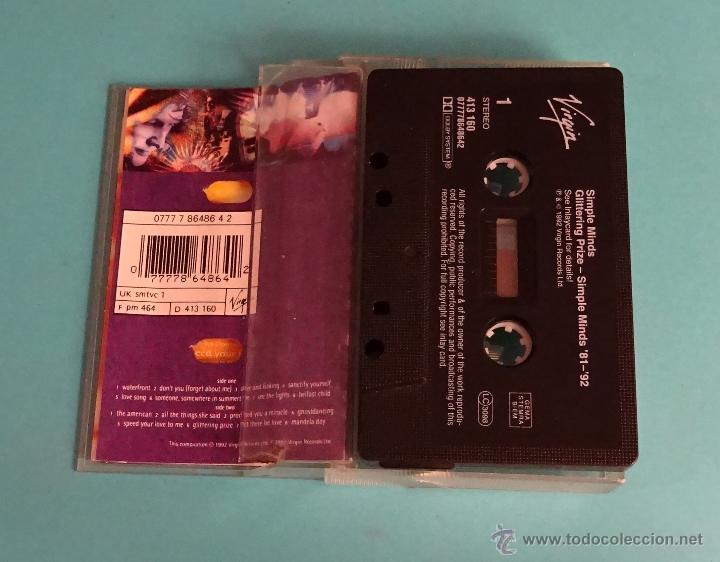 Casetes antiguos: SIMPLE MINDS. GLITTERING PRIZE - Foto 2