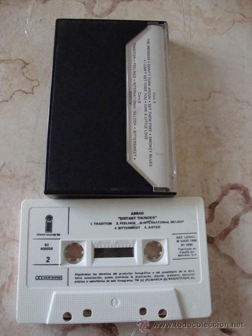 Casetes antiguos: ASWAD - DISTANT THUNDER - CASETTE - Foto 2