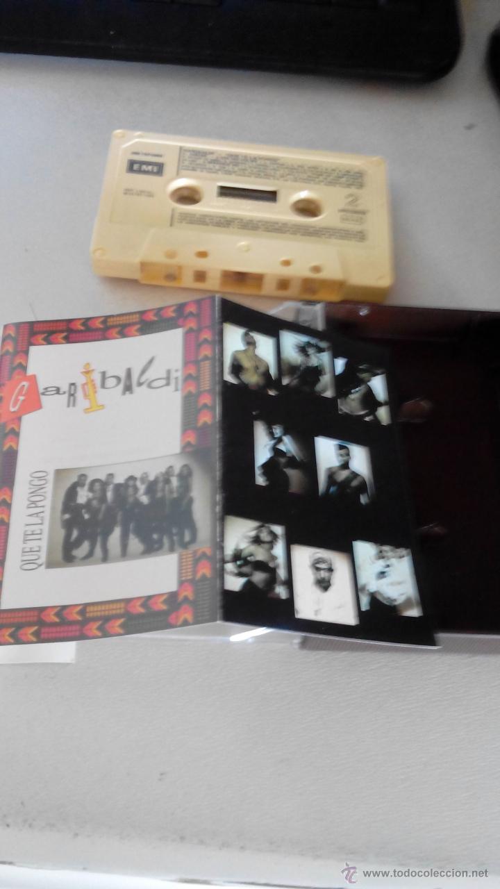 Casetes antiguos: GARIBALDI - que te la pongo - DIFICIL - Foto 2