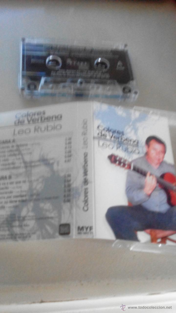 Casetes antiguos: LEO RUBIO - colores de verbena - Foto 2