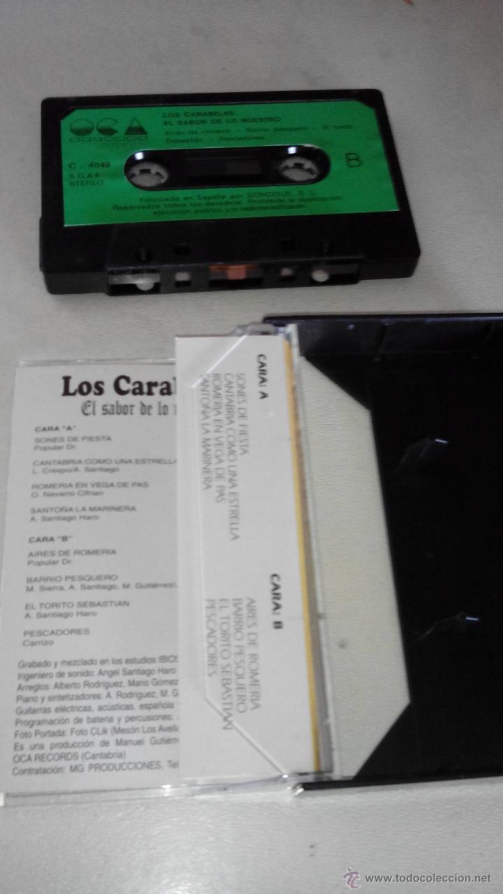 Casetes antiguos: LOS CARABELAS - el sabor de lo nuestro - Foto 2