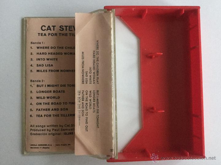 Casetes antiguos: cassette cat stevens tea for the tillerman - Foto 3