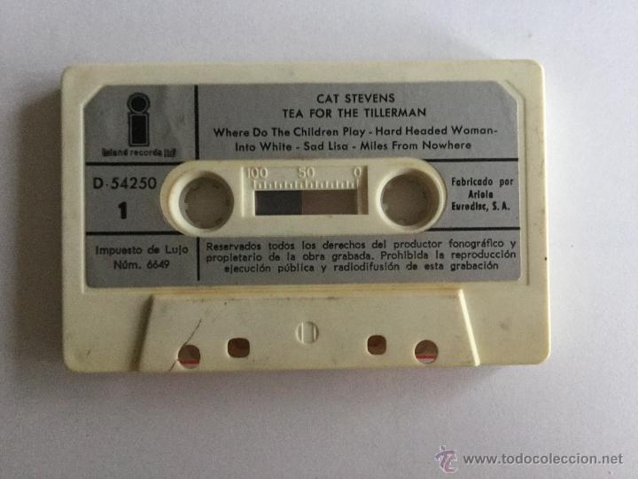 Casetes antiguos: cassette cat stevens tea for the tillerman - Foto 5