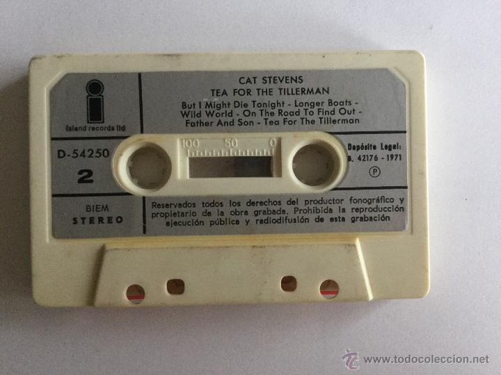 Casetes antiguos: cassette cat stevens tea for the tillerman - Foto 6