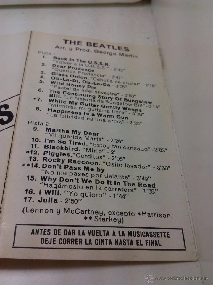 Casetes antiguos: THE BEATLES 1 - ARR Y PROD GEORGE MARTIN - Foto 2