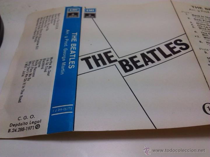 Casetes antiguos: THE BEATLES 1 - ARR Y PROD GEORGE MARTIN - Foto 3