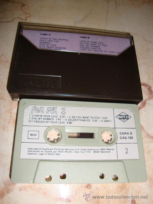 Casetes antiguos: MAX MIX 3 - CASETTE - Foto 2