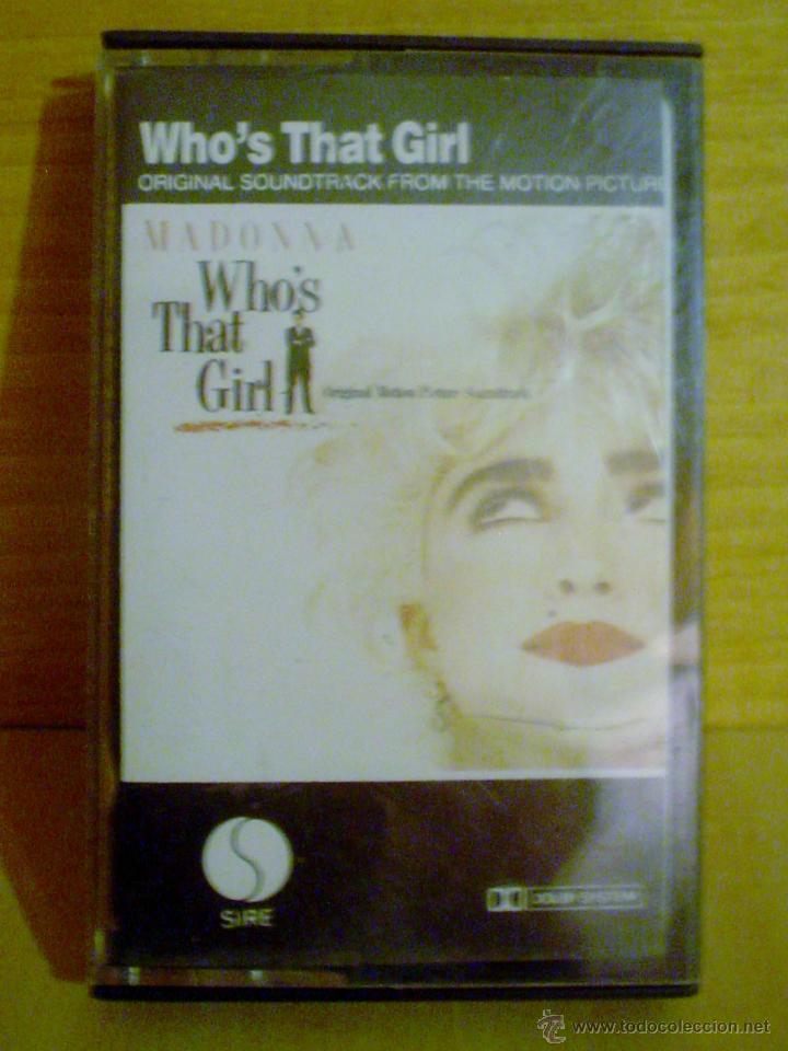 Casetes antiguos: MADONNA. WHO&acute;S THAT GIRL. - Foto 1