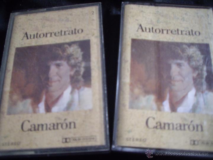 Casetes antiguos: CAMARON-DOBLE CAST AUTORRETRATO - Foto 1