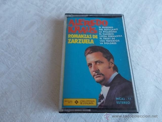 Casetes antiguos: ALFREDO KRAUS Romanzas de Zarzuela - Foto 1