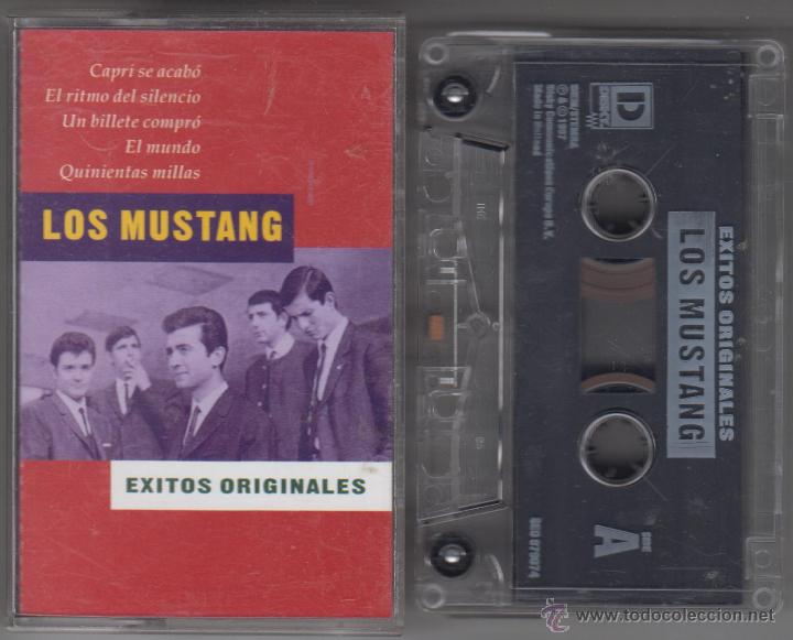 Casetes antiguos: Los Mustang cassette &Eacute;xitos Originales 1997 Disky - Foto 1