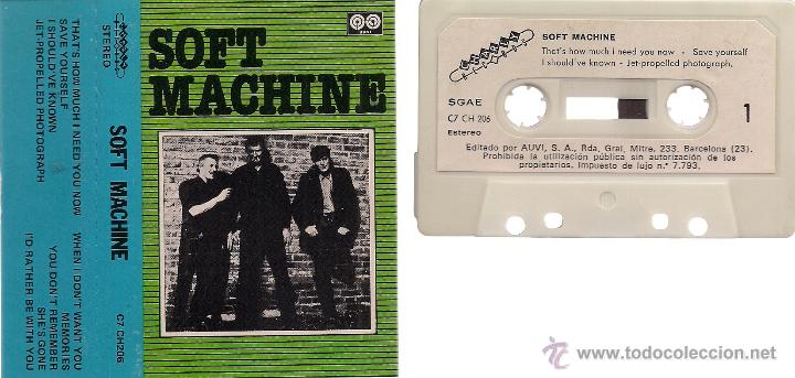 Casetes antiguos: SOFT MACHINE: Idem. (Cassette. Charly Records, 1981) - Foto 1