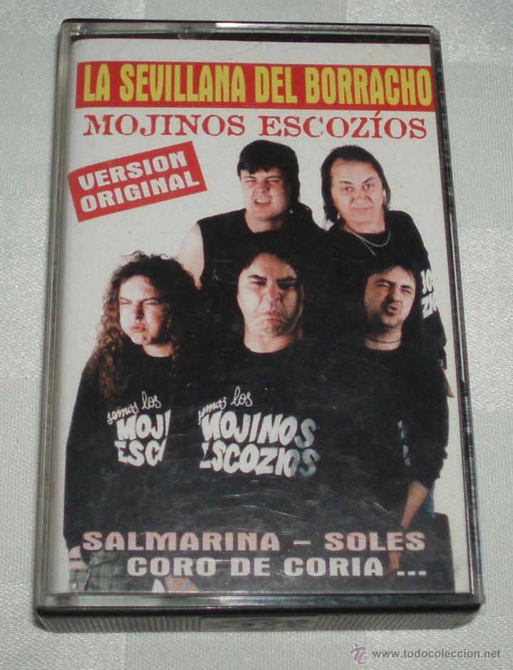 Casetes antiguos: casete  mojinos escozios  la sevillana del borracho