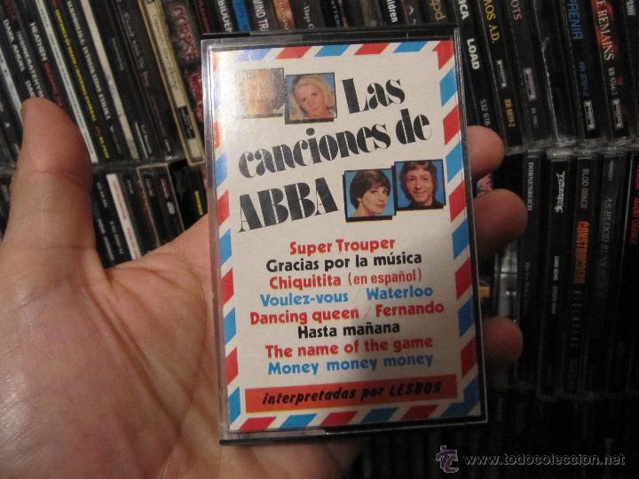 Casetes antiguos: LAS CANCIONES DE ABBA-POR LESBOS