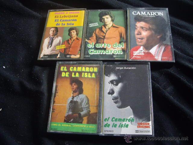 Casetes antiguos: LOTE 5 CASTS DE CAMARON - Foto 1