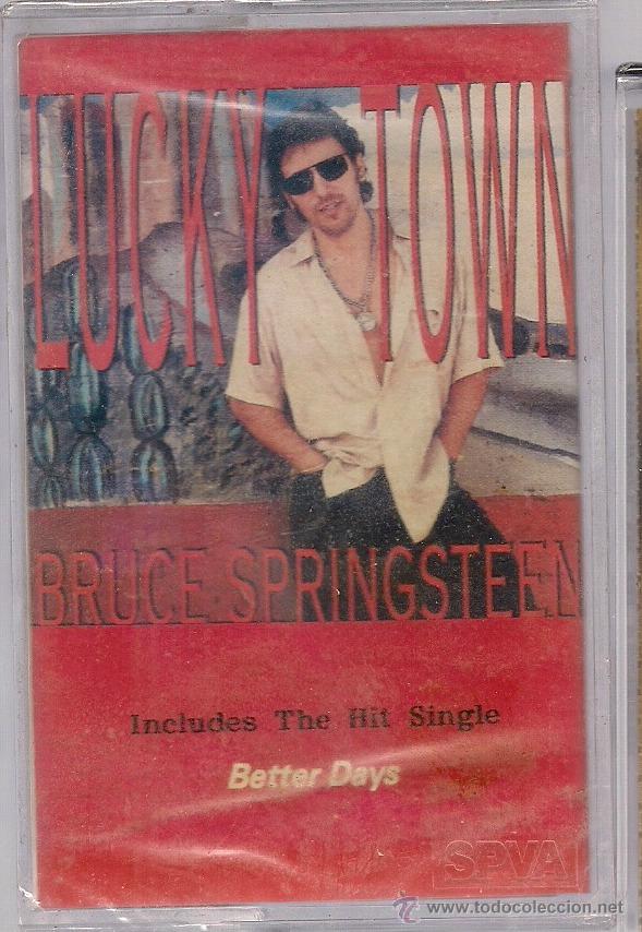 Casetes antiguos: Bruce Springsteen. Lucky Town. Precintada - Foto 1