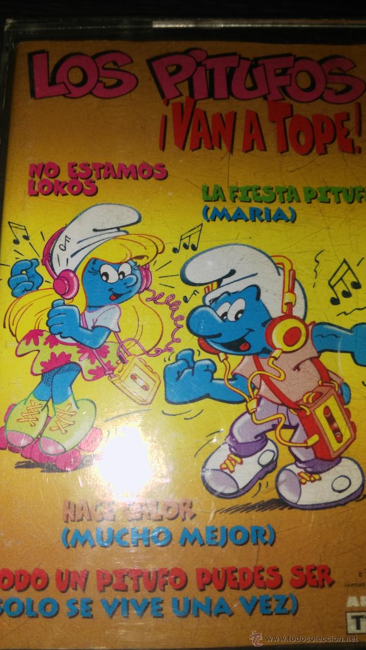 Casetes antiguos: Los pitufos - Foto 1