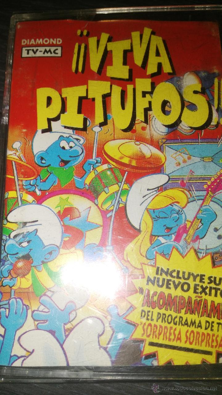 Casetes antiguos: Los pitufos - Foto 1