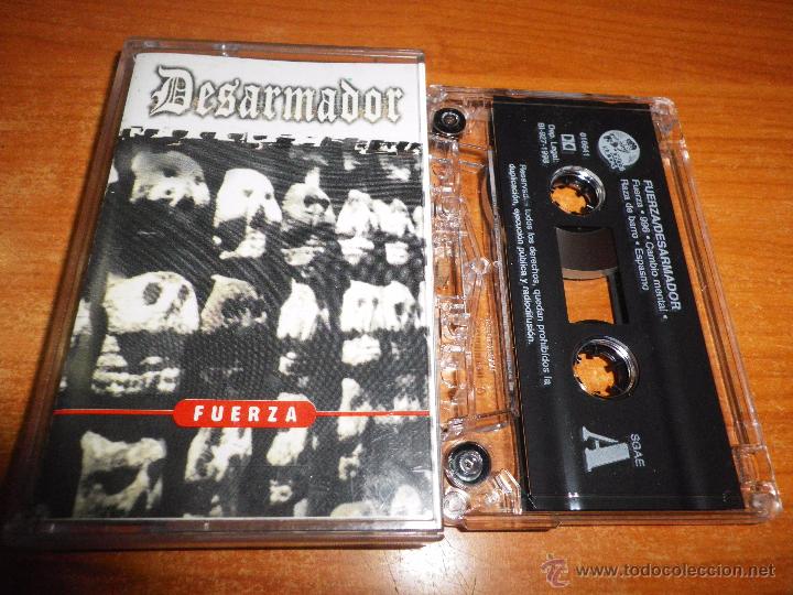 Casetes antiguos: DESARMADOR Fuerza CASSETTE CASETE DEL A&Ntilde;O 1998 CONTIENE 11 TEMAS PUNK VASCO MUY RARO