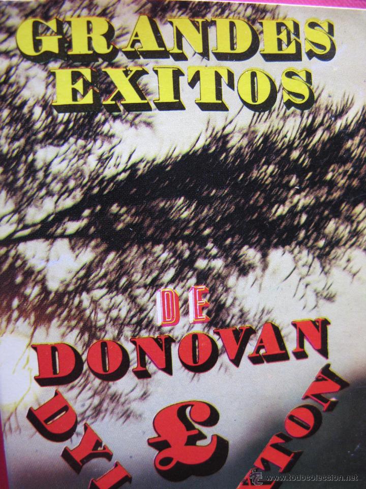 Casetes antiguos: GRANDES EXITOS DE DONOVAN, DYLAN & PAXTON. PALOBAL CA-4154. 1973 - Foto 1