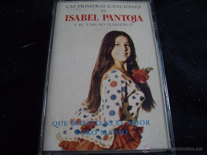 Casetes antiguos: LAS PRIMERAS GRABACIONES DE ISABEL PANTOJA Y SU TABLAO FLAMENCO