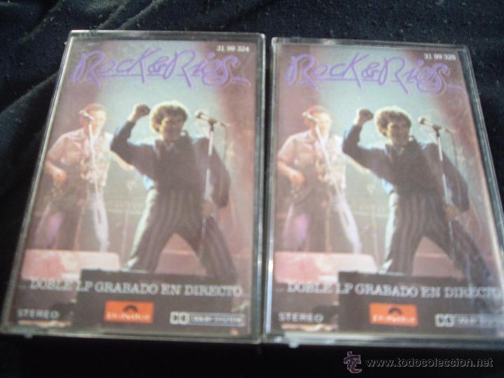 Casetes antiguos: MIGUEL RIOS-ROCK&RIOS-EDICION ORIG 1982-DOBLE CAST