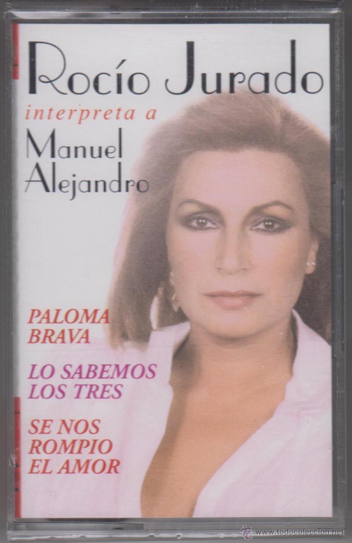 Casetes antiguos: Roc&iacute;o Jurado interpreta a Manuel Alejandro cassette Amalgama (Precintado) - Foto 1