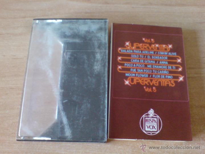 Casetes antiguos: casete - cassette - superventas vol 5 - Foto 1