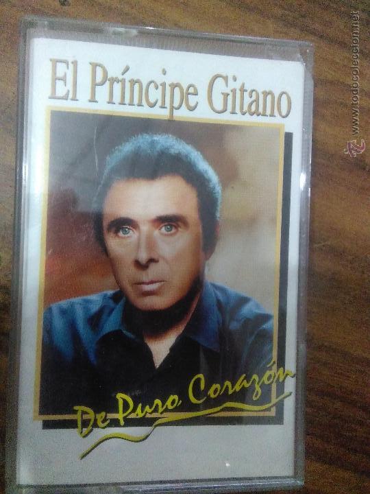 Casetes antiguos: EL PRINCIPE GITANO  DE PURO CORAZON  CASSETTE - Foto 1