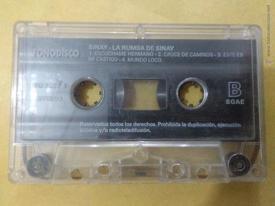 Casetes antiguos: SINAY .LA RUMBA DE SINAY CASSETTE - Foto 1