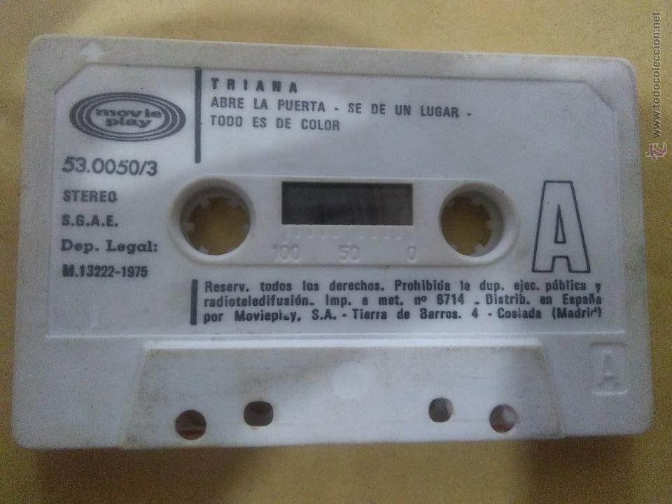 Casetes antiguos: TRIANA CASSETTE - Foto 1