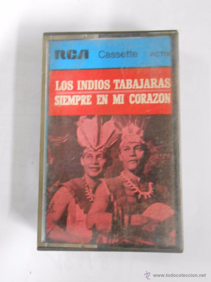 Casetes antiguos: LOS INDIOS TABAJARAS. SIEMPRE EN MI CORAZ&Oacute;N. TDKCST29 - Foto 1