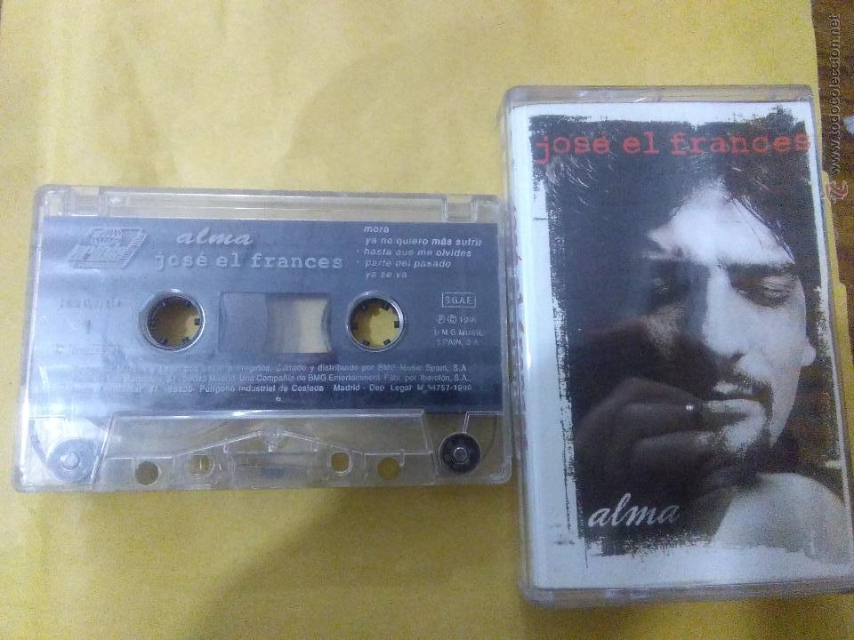 Casetes antiguos: JOSE EL FRANCES  ALMA CASSETTE - Foto 1